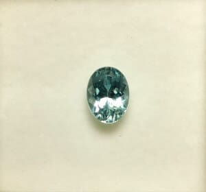Aquamarine Oval 8x6mm 1.21crts