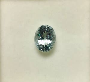 Aquamarine Oval 9x7mm 1.68crts