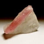 Pink Tourmaline Rough in Quartz 2"x1.5" 340Crts