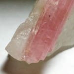 Pink Tourmaline Rough in Quartz 2″x1.5″ 340Crts