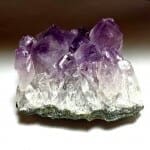 Amethyst Bi-Color Rough Crystal Cluster Specimen 3"x3" In. 1,615 Crts