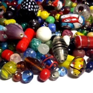 Beads Glass Custom Handmade (100 Pcs) ~ BUY 2 GET 1 FREE