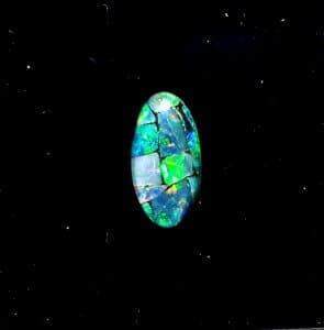 Opal Mosaic Triplet Oval 8mm 1.24Crts (11 Pcs)