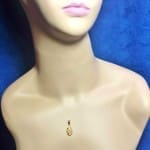 Ethiopian 3.20 crts Opal 14kt Freeform Pendant