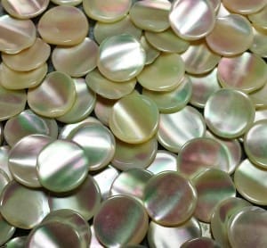 Mother of Pearl Cabochon Round Disks 8.5mm (100 Pcs) ~BUY 2 GET 1 FREE!