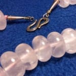 Pink Rose Quartz 800 Carat Round Smooth 16mm Bead 14KTYG 18″ Necklace