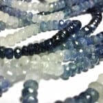 Exotic Fine 385 Carat 4 Strand Ceylon Multi-color Sapphire Round Bead Necklace