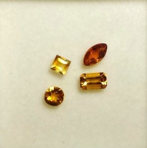 Citrine Mixed Shapes SAMPLE (1 ctw Parcel)
