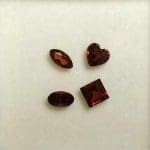 Garnet MIXED SHAPES 1CTW RANDOM SAMPLE (4 PCS) PARCEL