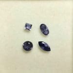 Iolite MIXED SHAPES 1CTW RANDOM SAMPLE (4 PCS) PARCEL