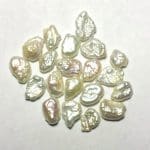 Pearl Freshwater White Baroque Small (20Pcs)