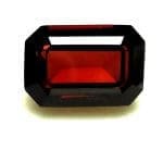Garnet Emerald Cut 12x8mm 3.93Crts