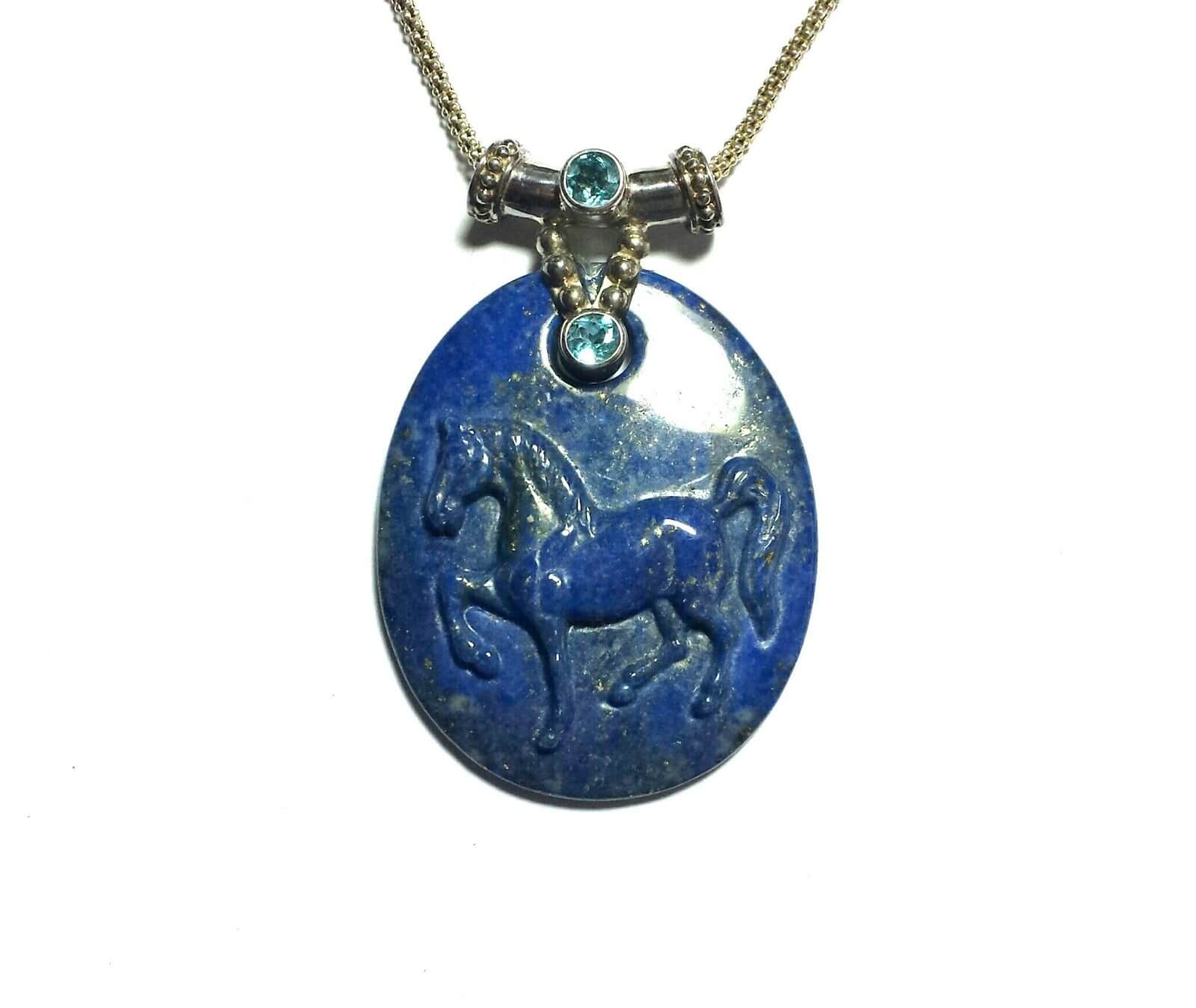 Blue Lapis Necklace