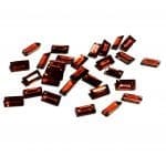 Garnet Baguette Cut 5×2.5mm (12 Pcs)