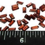 Garnet Baguette Cut 5×2.5mm (12 Pcs)