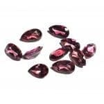 Garnet Raspberry Pear 7×4.5mm (4 Pcs)