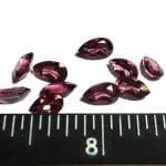 Garnet Raspberry Pear 7×4.5mm (4 Pcs)