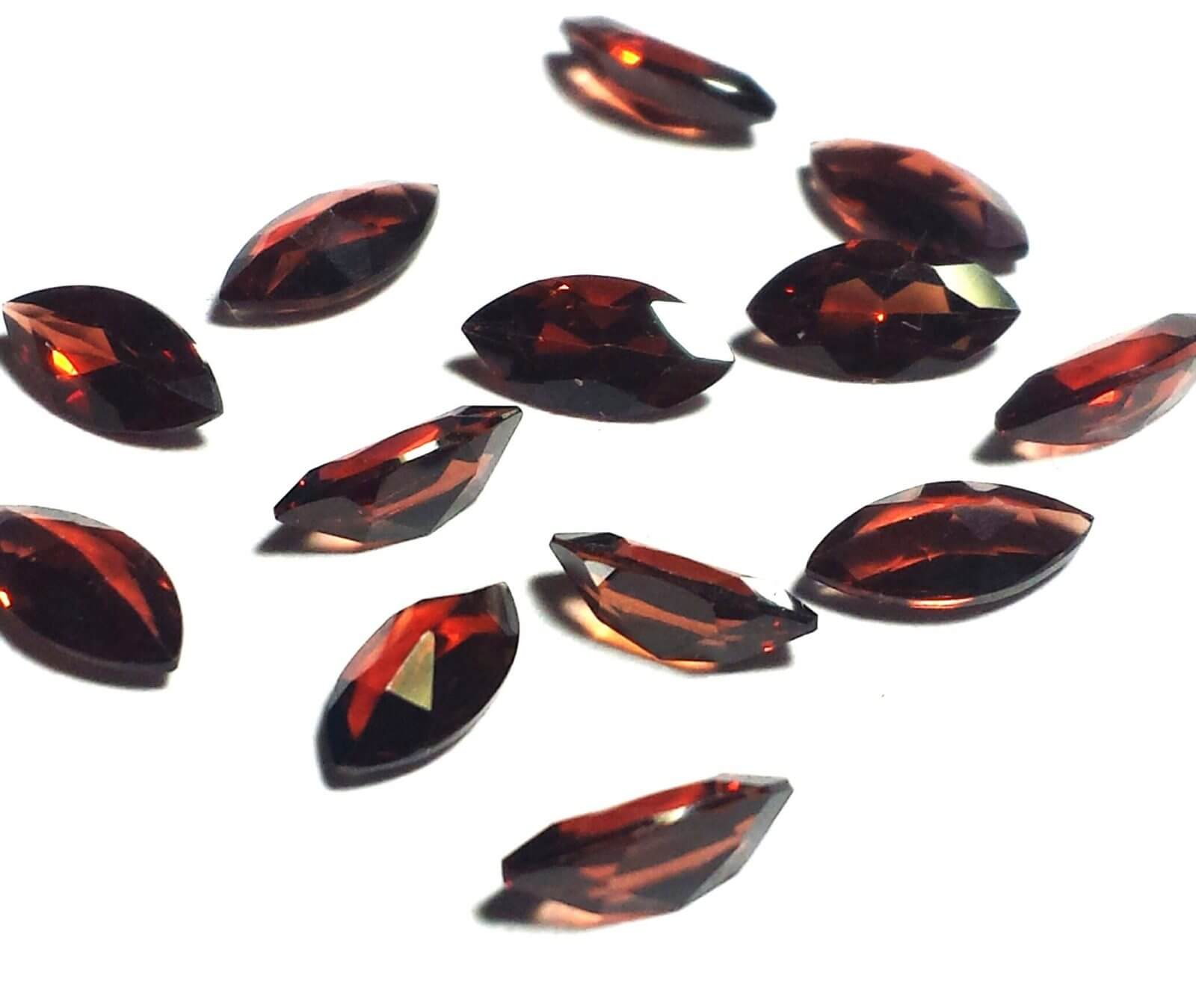 Garnet Marquise 7x3.5mm (12 Pcs) - Image 2