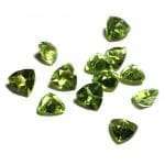 Peridot Trillion 4mm (12 PCS)