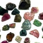 Tourmaline Mixed Color Rough Specimen 107.06 Ctw (27Pcs)