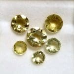 Quartz Lemon Yellow Round Mixed 4-6mm (6 Pcs) ~ BUY 2 GET 1 FREE