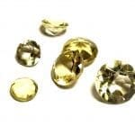 Quartz Lemon Yellow Round Mixed 4-6mm (6 Pcs)