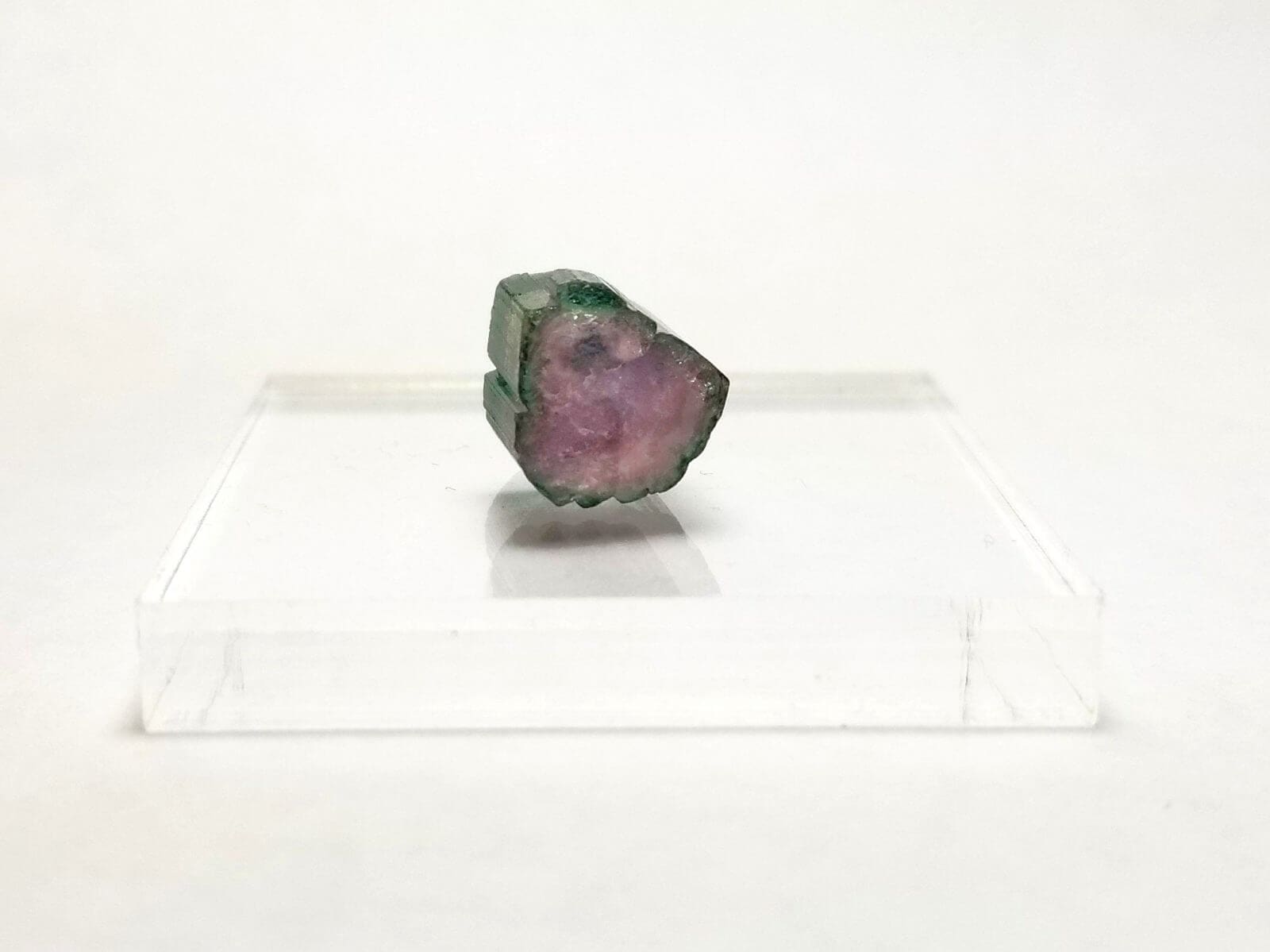 Tourmaline Multi-color Rough Specimen 3/4"x1/2" 9.50 Crts - Image 3