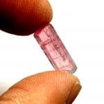 Tourmaline Bubble Gum Pink Rough Specimen 3/4″x1/4″ 8.90 Crts