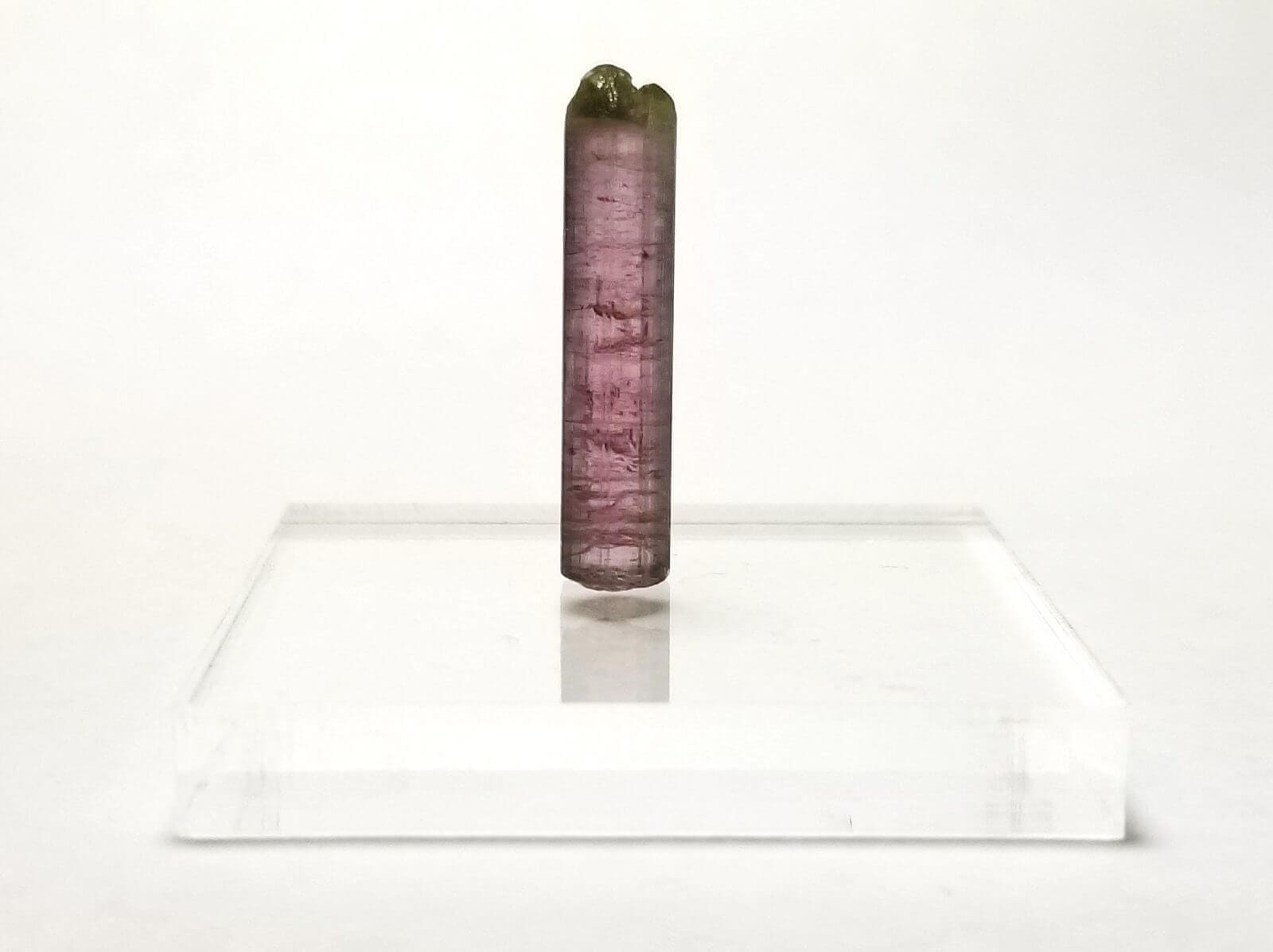 Tourmaline Multi-color Rough Specimen 3/4"x1/4" 7.35 Crts - Image 2