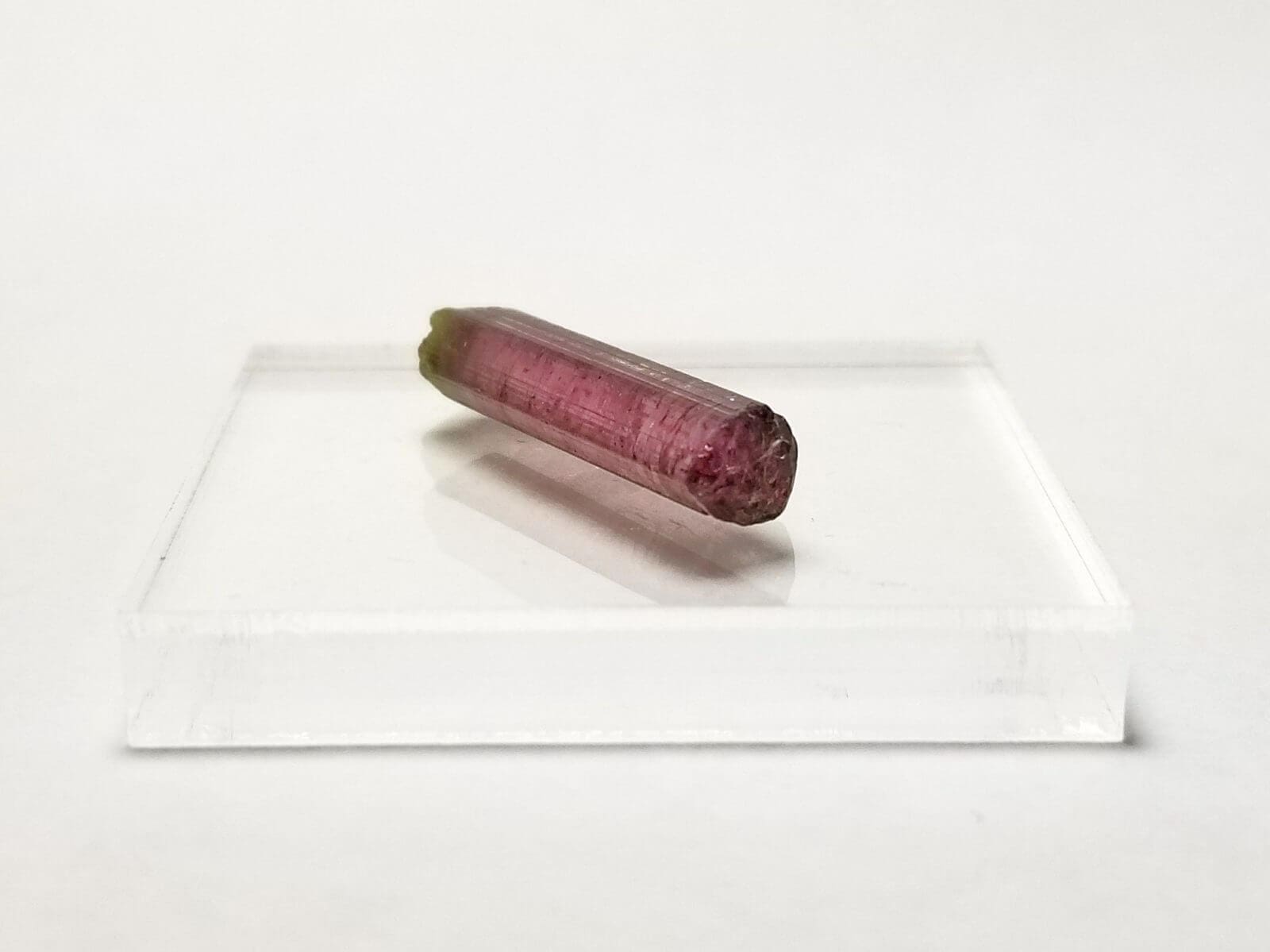 Tourmaline Multi-color Rough Specimen 3/4"x1/4" 7.35 Crts - Image 3