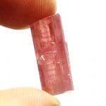 Tourmaline Bubble Gum Pink Rough Specimen 3/4″x1/4″ 16.90 Crts
