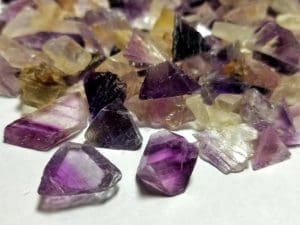Fluorite Illinois Mixed Pieces 15x12mm-4x3mm (500 ctw)