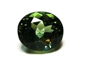 Tourmaline Green Oval 7x6mm 1.27Crts