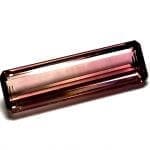 Tourmaline Pink Peach Bi-Color 17x5mm 3.59Crts