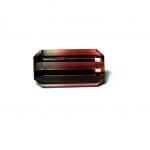 Tourmaline Bi-Color Emerald Cut 10x6mm 3.33crts