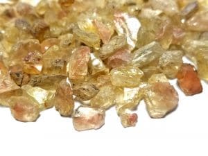 Sunstone Oregon Golden Yellow & Schiller Rough Specimen (1000 ctw)