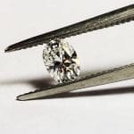 Diamond White Oval SI1 5x4mm 0.30crts