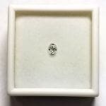 Diamond White Oval SI1 5x4mm 0.30crts
