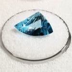 Topaz Blue Fantasy Fan 16x10mm 5.11crts