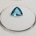 (K5) Topaz Blue Fantasy Trillion 8.75x7mm 1.75crts