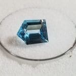 (Q4) Topaz Blue Fantasy Penta 9.8x8mm 3.35crts