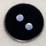 (J5) Opal Australian Round Doublet 5mm 0.85ctw (2Pcs)