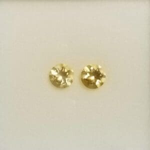 Citrine Round 5mm 0.80ctw (2Pcs)