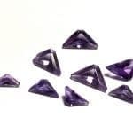 Amethyst Triangle Mixed Slants 3.25×6.40-2.25×4.40mm (8Pcs)