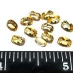 Citrine Oval 6x4mm (12Pcs)
