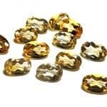 Citrine Oval 6x4mm (12Pcs)