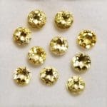CITRINE ROUND 5MM (10PCS)