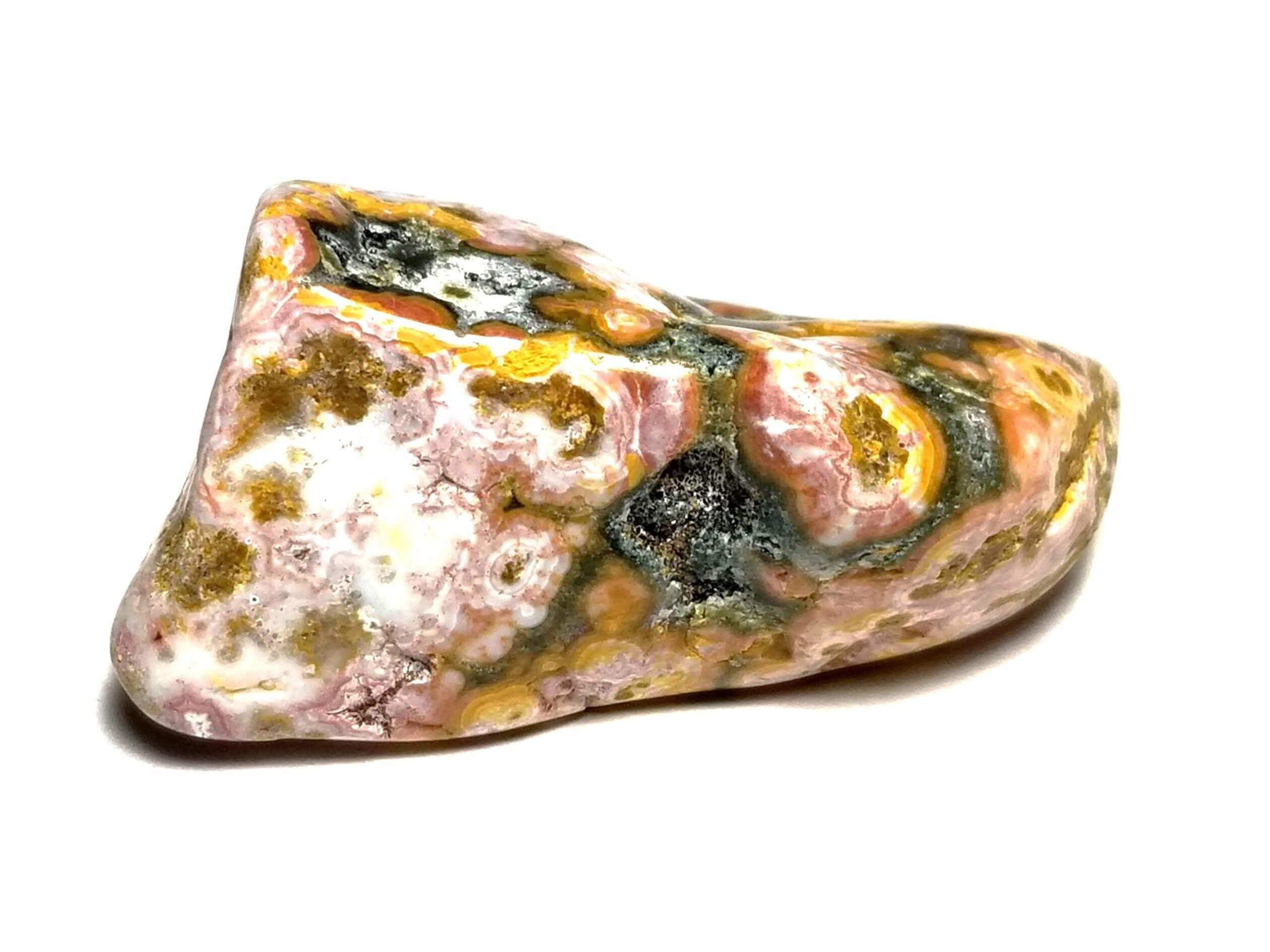 (Q3) Jasper Ocean Polished freeform 1.75"x1.25" 209 Crts - Image 2