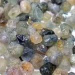 Genuine Montana Sapphire 4-6.5mm Mixed Color Rough Specimen (20 Pcs) Parcel Lot