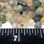Genuine Montana Sapphire 4-6.5mm Mixed Color Rough Specimen (20 Pcs) Parcel Lot